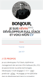 Mobile Screenshot of kevingarrec.fr